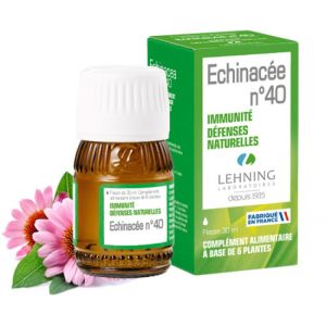Echinacée N°40 Immunité Défenses naturelles - Flacon 30 ml