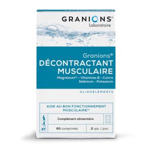 Décontractant musculaire 60 comprimés