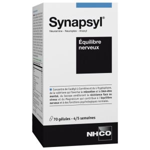 Synapsyl Équilibre Nerveux 70 Gélules