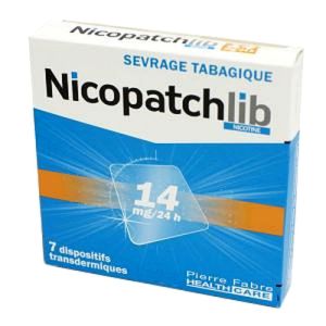 Nicopatchlib 14mg/24h Disp 7