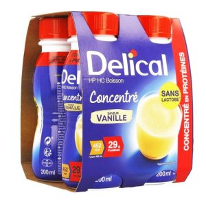 Boisson HP-HC Concentrée Vanille - 4 x 200 ml