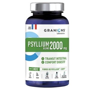 Psyllium Blond 2000mg 60 gélules