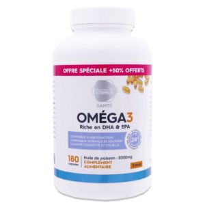 Oméga 3 - boîte de 180