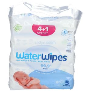 Waterwipes 5x60 lingettes