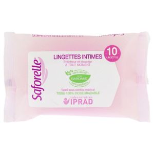 Lingettes Intimes Format Pocket - 10 unités