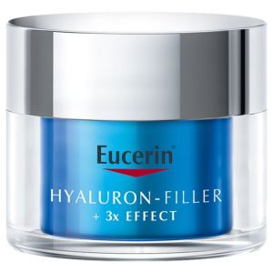 Hyaluron-Filler + 3x Effect Gel-Crème Soin de Nuit Booster d'Hydratation 50 ml