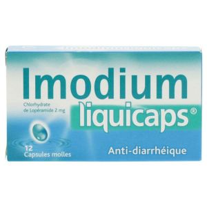 Imodium Liquicaps 12 capsules molles