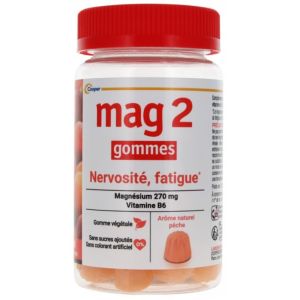 Gommes Nervosité Fatigue Pêche 45 Gummies