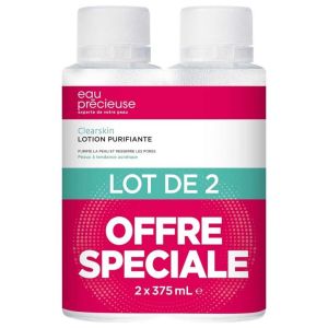 Lotion purifiante lot de 2 x 375 ml