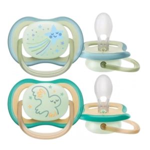 Ultra Air Nighttime 2 Sucettes Orthodontiques 0-6 Mois