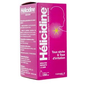 Helicidine 10% sans sucre - 250ml