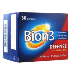 Bion 3 adultes activateur de santé 30 comprimés