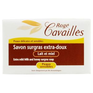 Savon surgras extra-doux lait & miel 150g