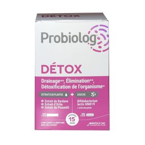 Probiolog Détox 15 Gélules 15 Sticks