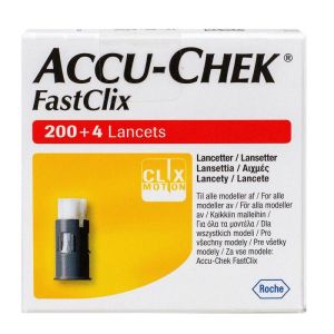 Accu-Chek Fastclix 204 lancettes