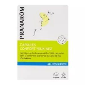 Pranarom Allergoforc Conf Yeux-Nez 30Caps
