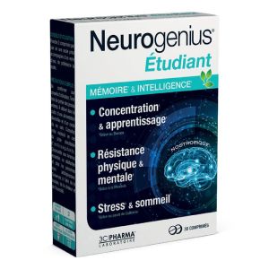 Neurogenius Étudiant - 30 comprimés