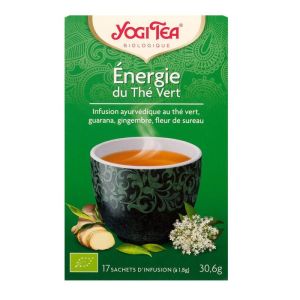 Infusion Énergie du thé vert - 17 sachets