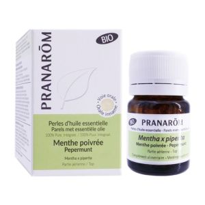 Menthe poivrée Bio - 60 perles de 100 mg