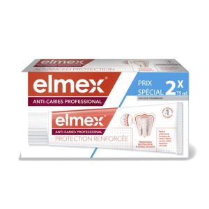 Dentifrice Anti-caries protection renforcée 2x75 ml