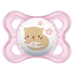 Sucette Décor - 0-6 mois - Silicone x2