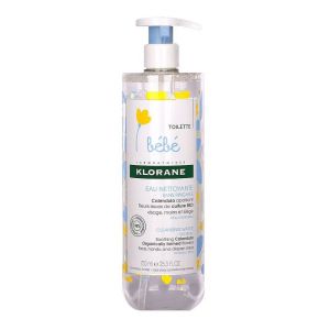 Eau nettoyante sans rinçage bébé 750ml