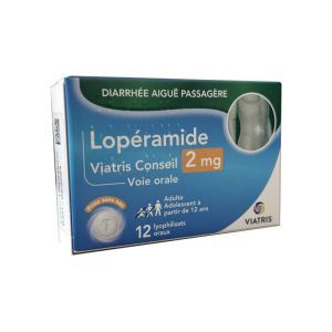Lopéramide - 12 comprimés