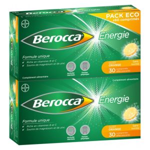 Berocca sans sucre 60 comprimés effervescents