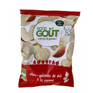 Good Gout Mini-galette Riz A La Pomme 40g