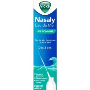 Nasaly Spray Eau de Mer Jet Tonique 120ml