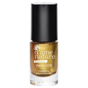 D'Âme Nature Vernis Colorés Or - 5ml