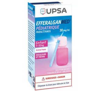 Efferalganmed pédiatrique arôme Fraise 90ml
