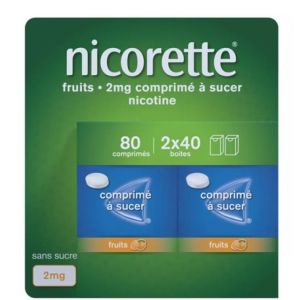 2mg Fruits 80 comprimés à sucer