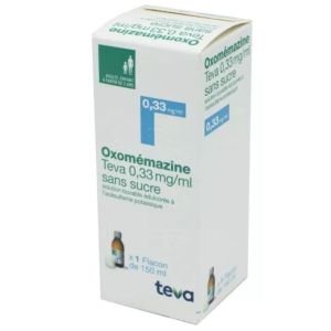 Oxomémazine Teva solution buvable, sans sucre - Flacon 150ml