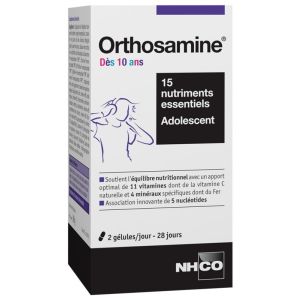 Orthosamine Équilibre Nutritionnel Dès 10 ans 56 Gélules