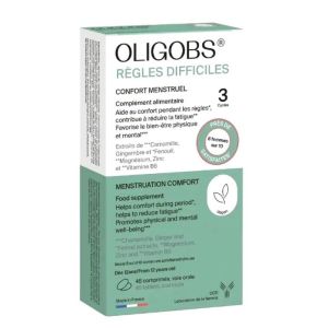 Oligobs Confort menstruel Règles difficiles 45 comprimés