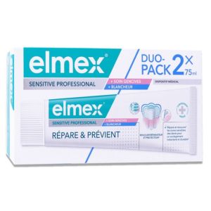 Sensitive Professional Soin gencives & blancheur - 2 x 75 ml