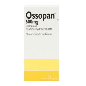 Ossopan 600 mg 30 comprimés