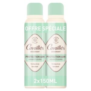 Déodorant Protection 48H Spray Lot de 2 x 150 ml