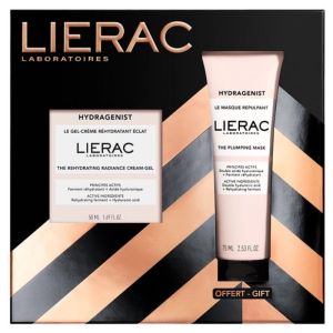 Coffret Noël 2025 Hydragenist Le Gel-Crème Réhydratant Éclat 50 ml + Le Masque Repulpant 75 ml Offert
