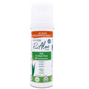 Gel externe 98 % Aloe Vera Bio rechargeable 250 ml