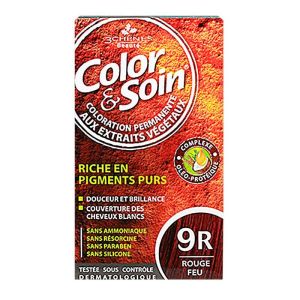 Color & Soin coloration permanente - 9R rouge feu