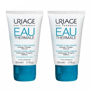 Eau thermale- Crème d'eau Mains - Lot 2x50 ml