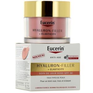 Hyaluron-Filler + Elasticity Soin de Jour Rose SPF30