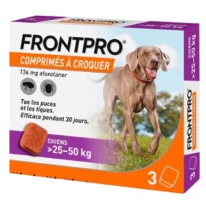 Frontpro Comprimés Antiparasitaire chien