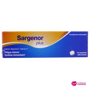 Plus arginine magnésium vitamine C 14 comprimés effervescents