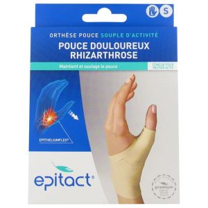 Orthèse Pouce Souple d'Activité Pouce Douloureux Rhizarthrose Main Gauche