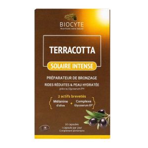 Terracotta solaire intense préparateur bronzage 30 capsules