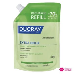 Extra-Doux shampooing dermatologique recharge 400 ml