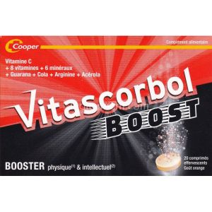 Vitascorbol Boost Effervescents - 20 comprimés